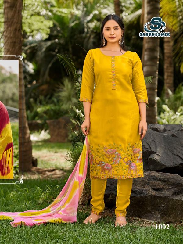 Sankheswer aamaal-vol-1 shagun kurtis wholesale rates
